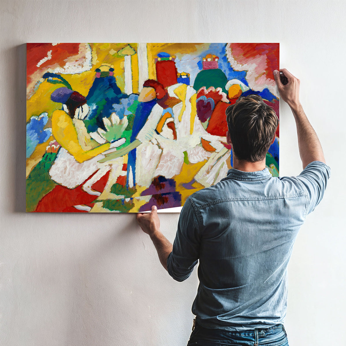 0087 Wassily Kandinsky Oriental By Wassily Kandinsky