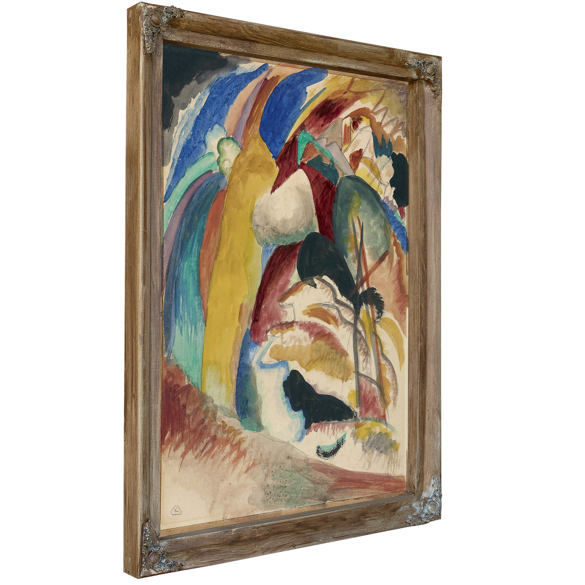 Draft Picture By Wassily Kandinsky