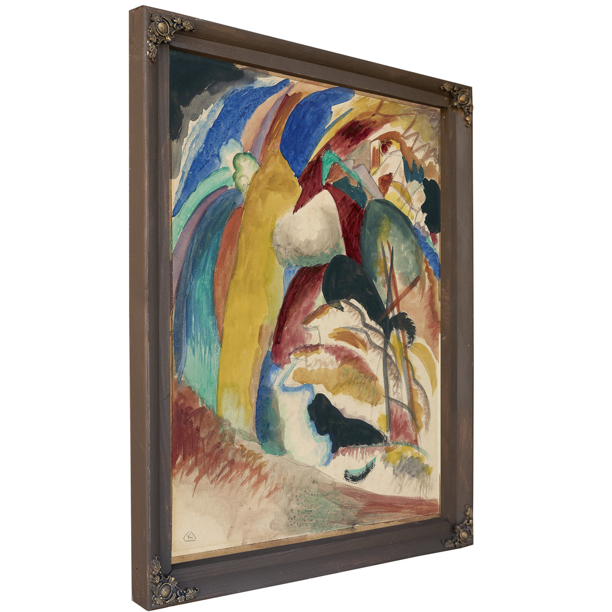 Draft Picture By Wassily Kandinsky