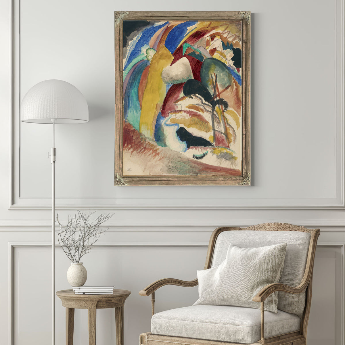 Draft Picture By Wassily Kandinsky