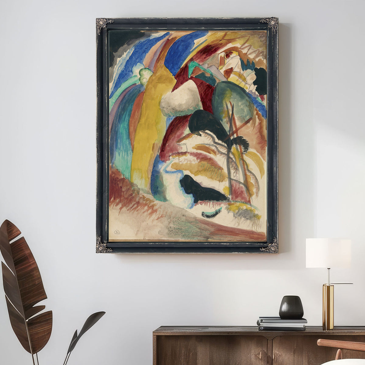 Draft Picture By Wassily Kandinsky