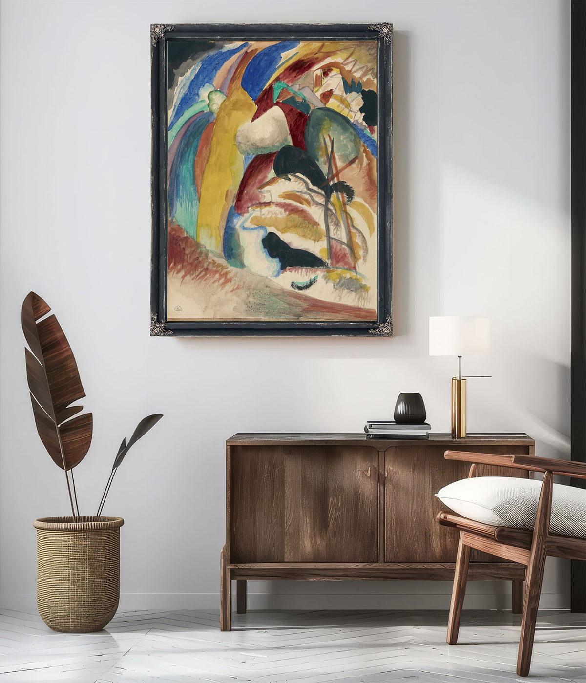 Draft Picture By Wassily Kandinsky