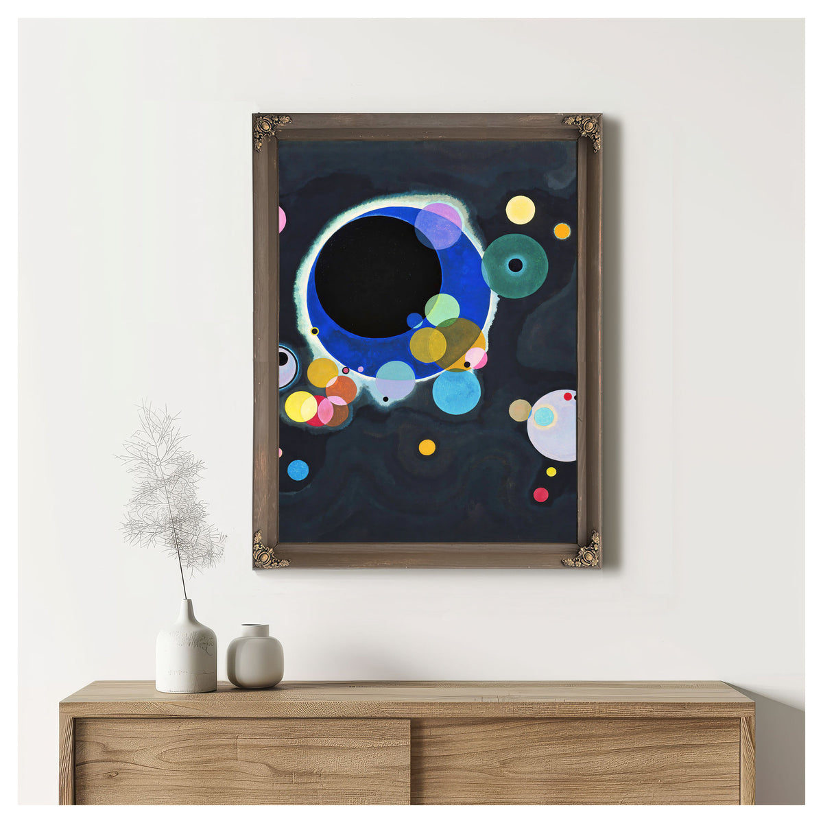 Several Circles By Wassily Kandinsky