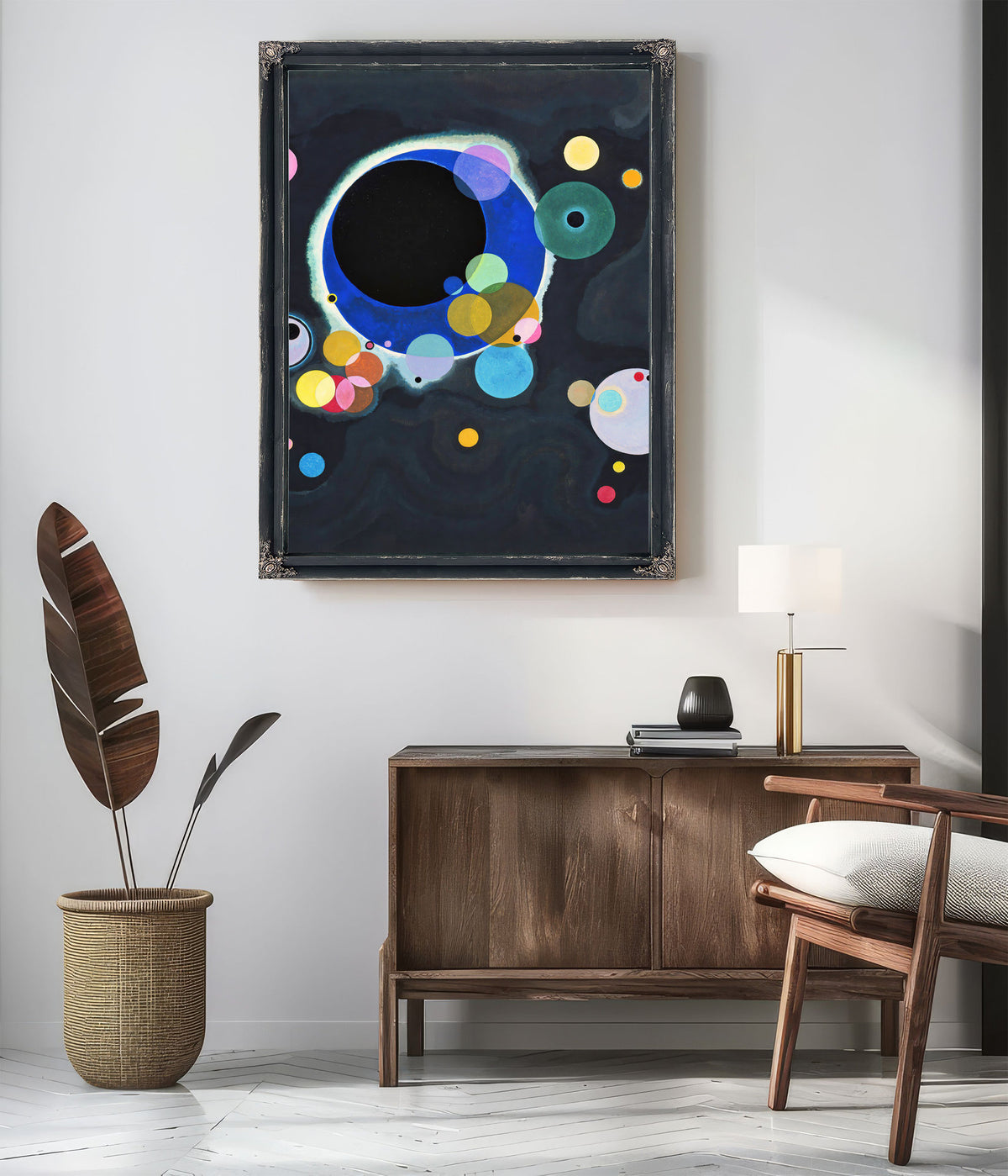 Several Circles By Wassily Kandinsky