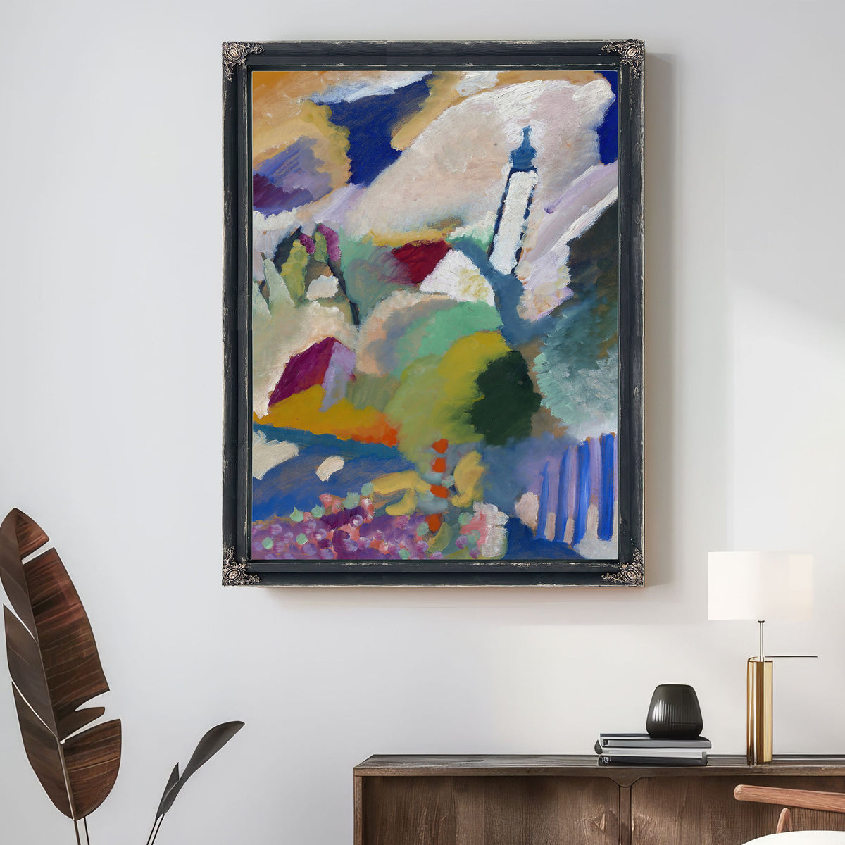 Murnau Church I By Wassily Kandinsky