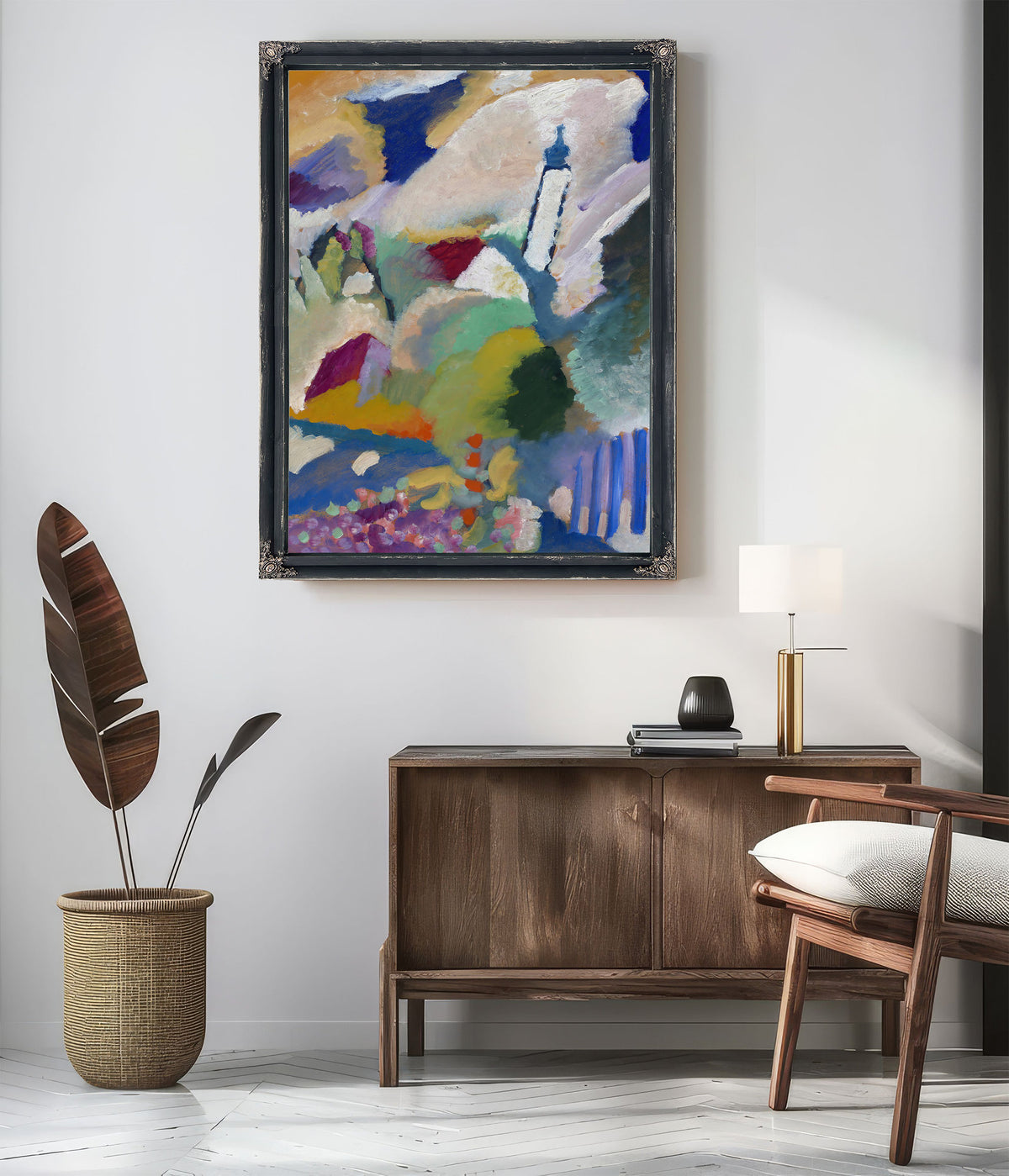 Murnau Church I By Wassily Kandinsky