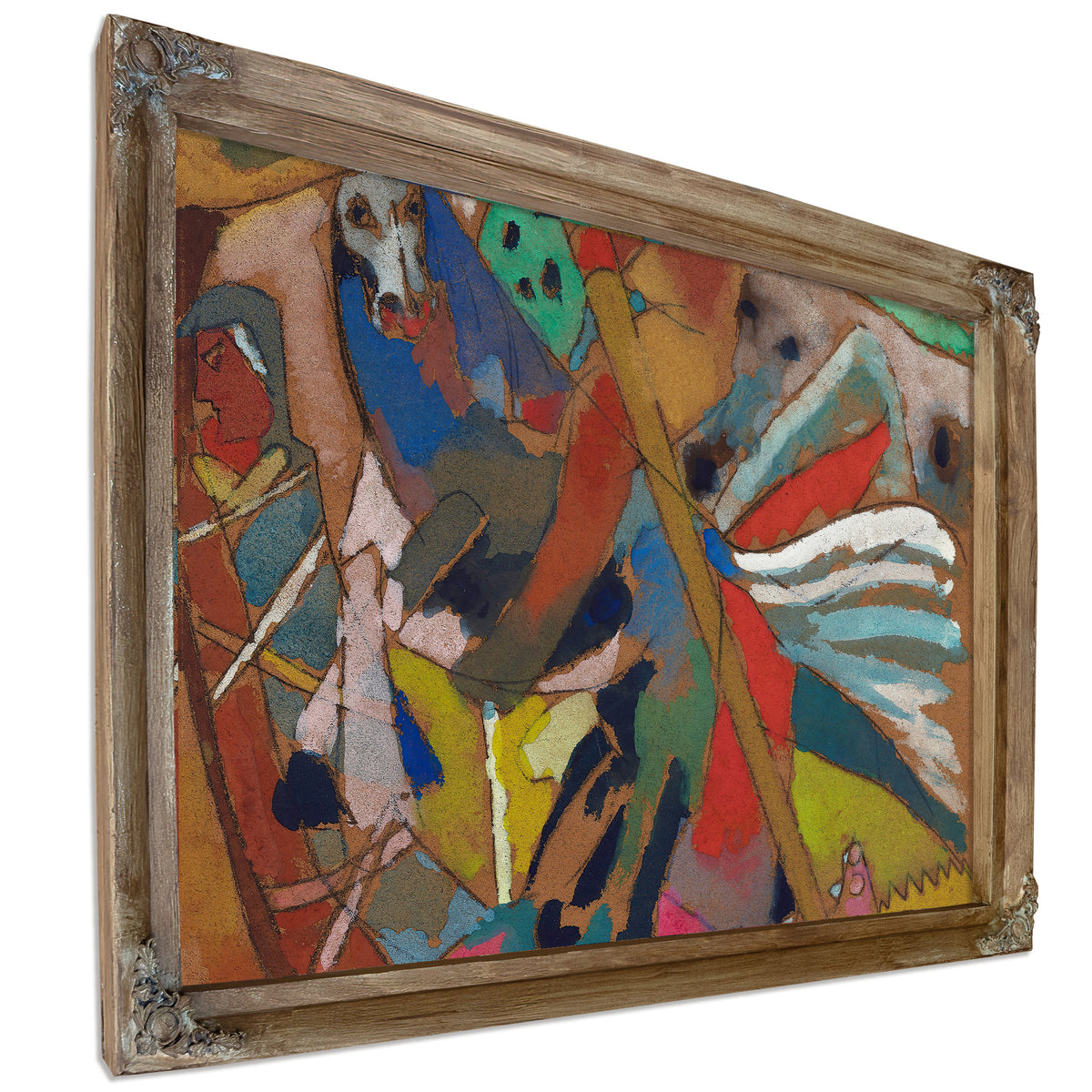 0109 Wassily Kandinsky St George Ii By Wassily Kandinsky