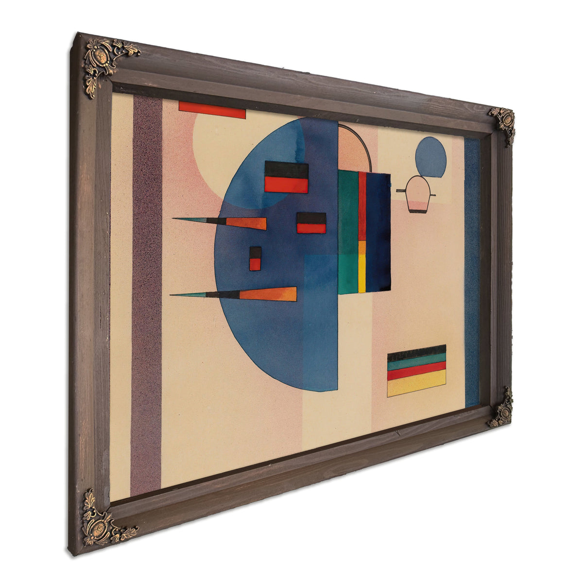 0111 Wassily Kandinsky Beruhigt Calmed By Wassily Kandinsky