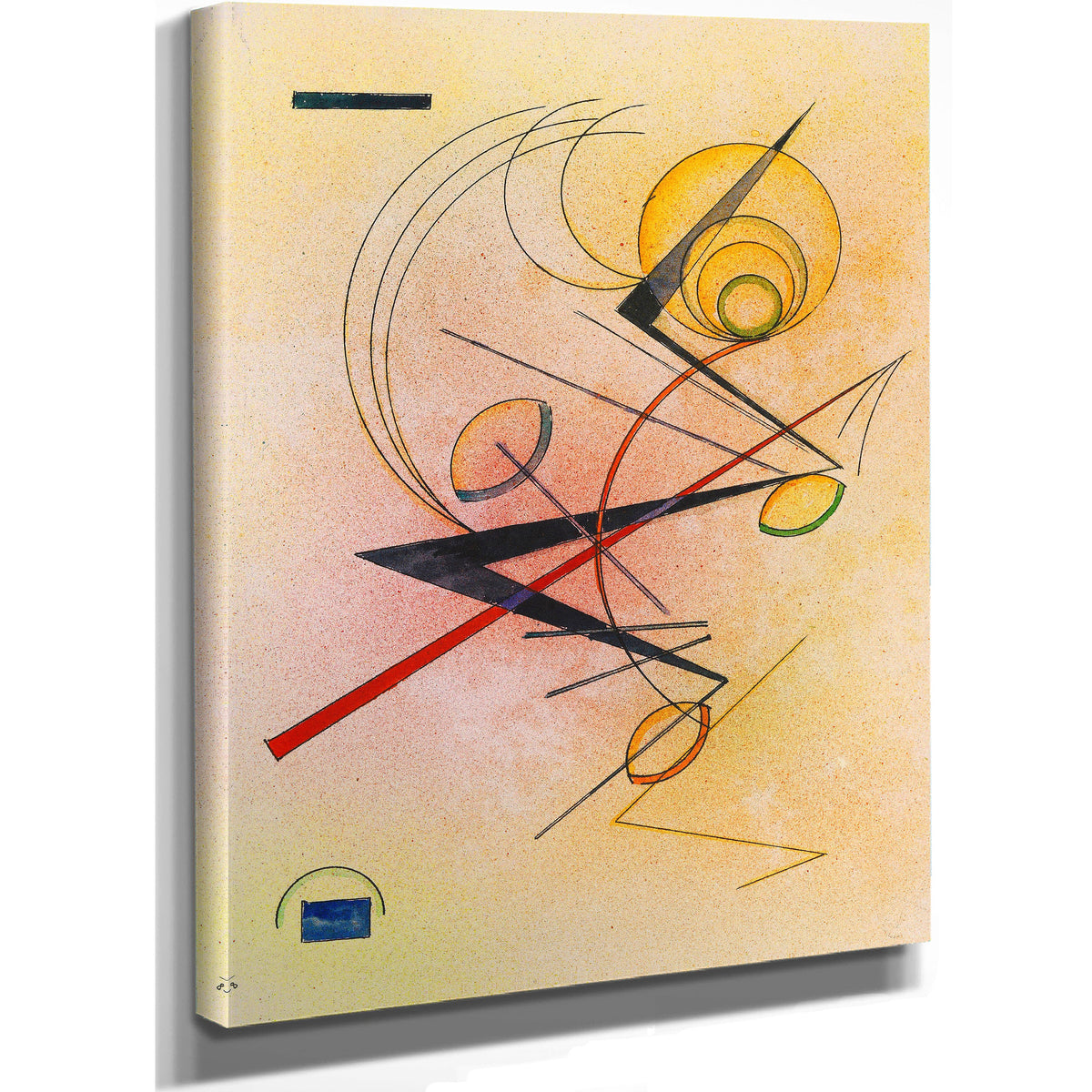 Kleines Warm By Wassily Kandinsky