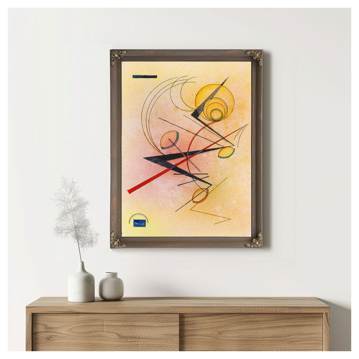 Kleines Warm By Wassily Kandinsky