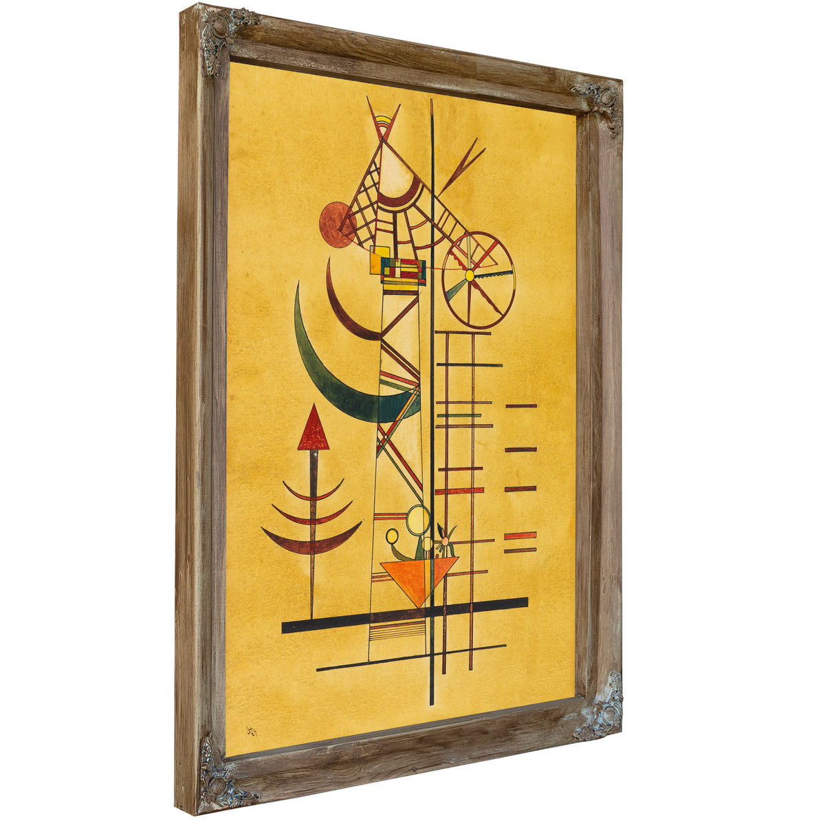 Gebogene By Wassily Kandinsky