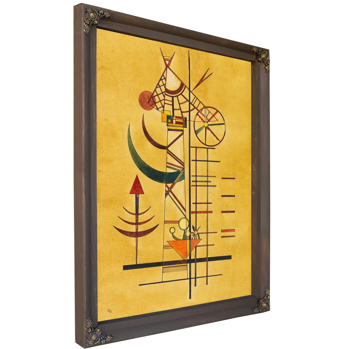 Gebogene By Wassily Kandinsky