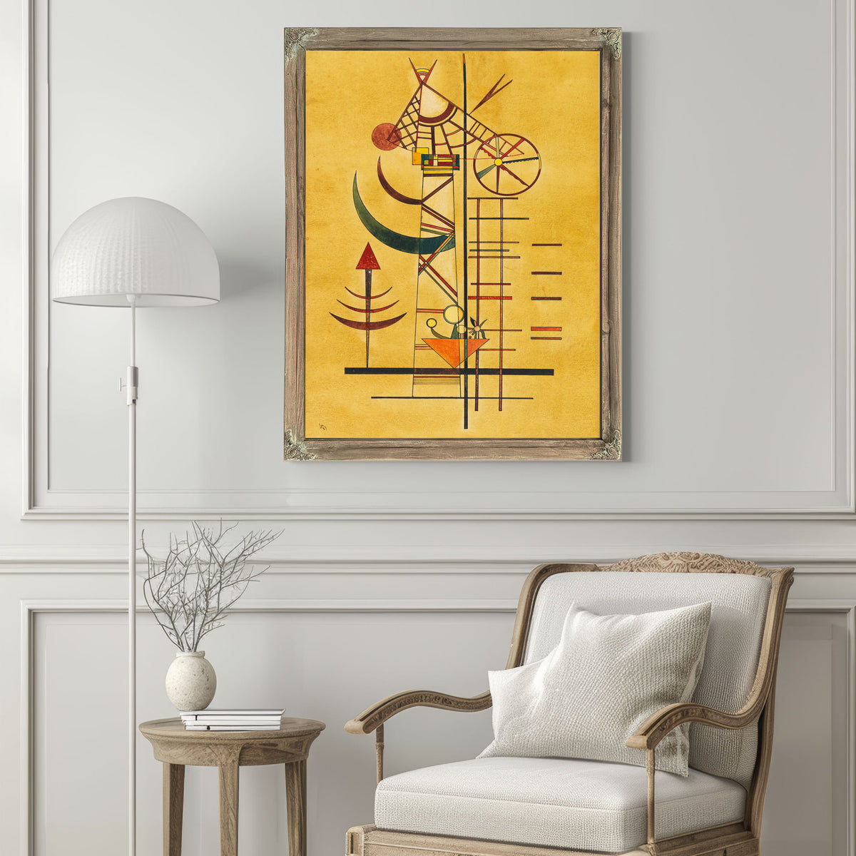 Gebogene By Wassily Kandinsky