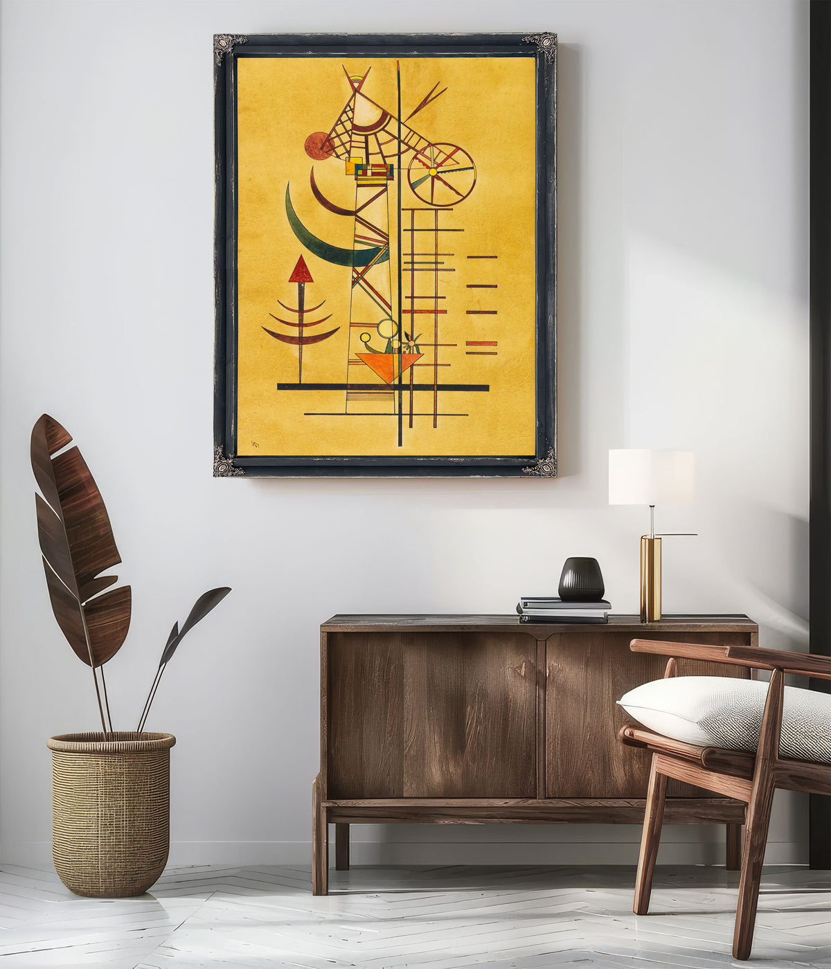 Gebogene By Wassily Kandinsky