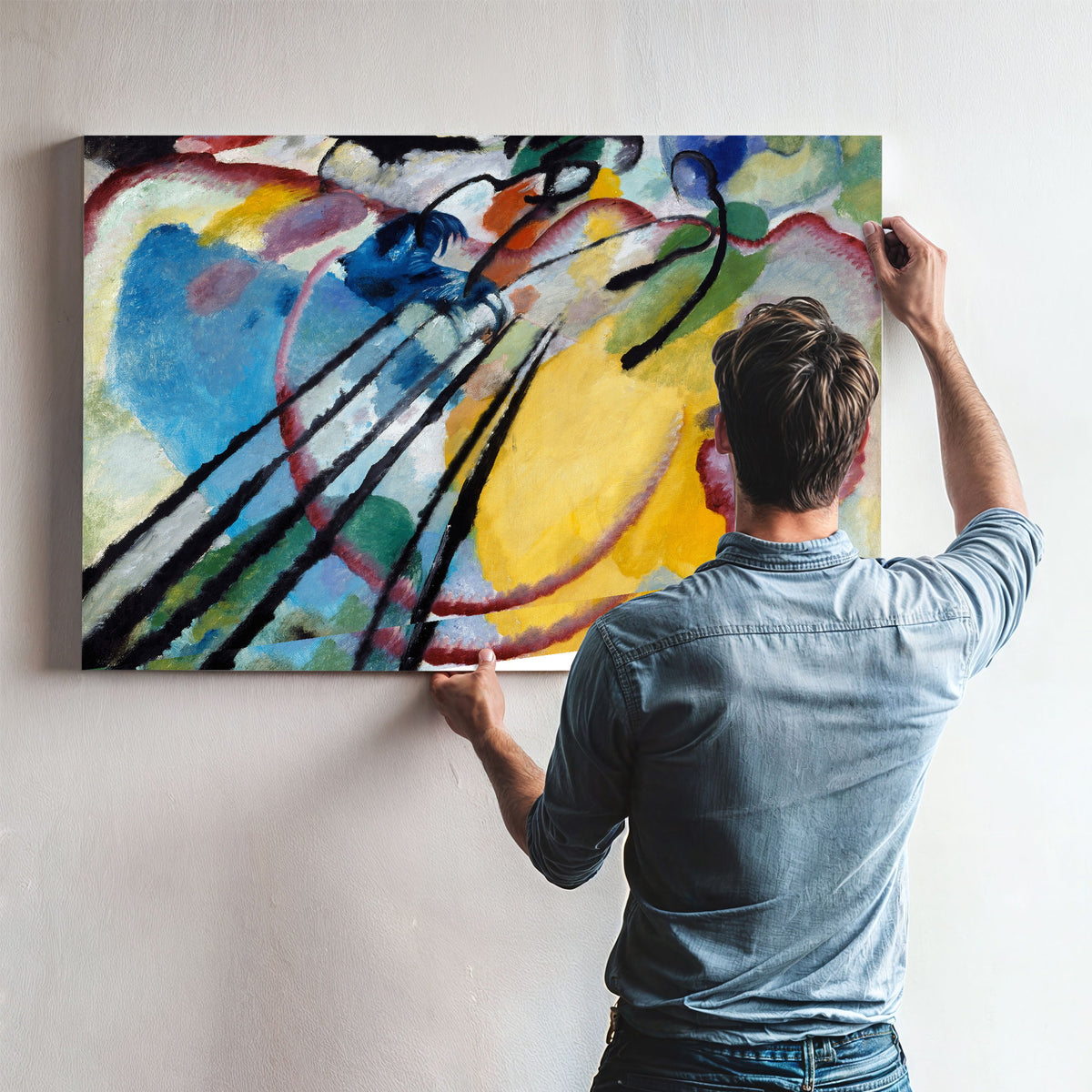 0138 Wassily Kandinsky Improvisation By Wassily Kandinsky