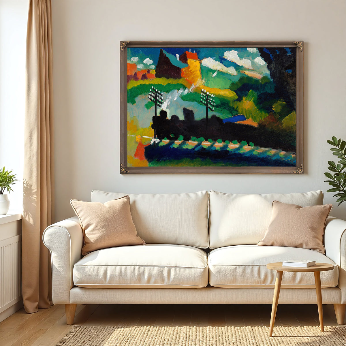 0148 Wassily Kandinsky Railway Near By Wassily Kandinsky