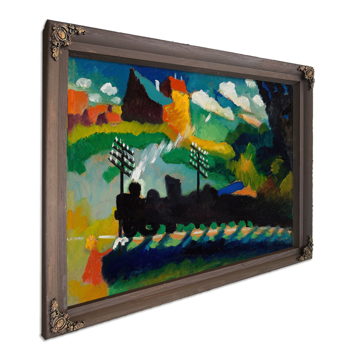 0148 Wassily Kandinsky Railway Near By Wassily Kandinsky