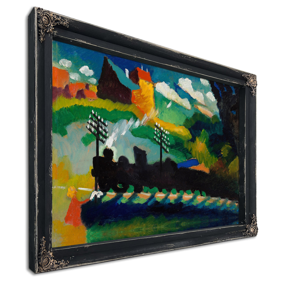 0148 Wassily Kandinsky Railway Near By Wassily Kandinsky