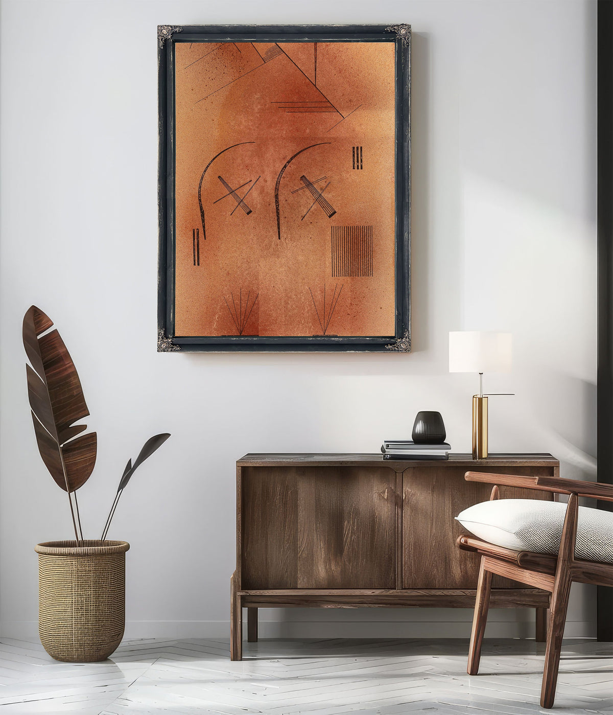 Und Oben By Wassily Kandinsky