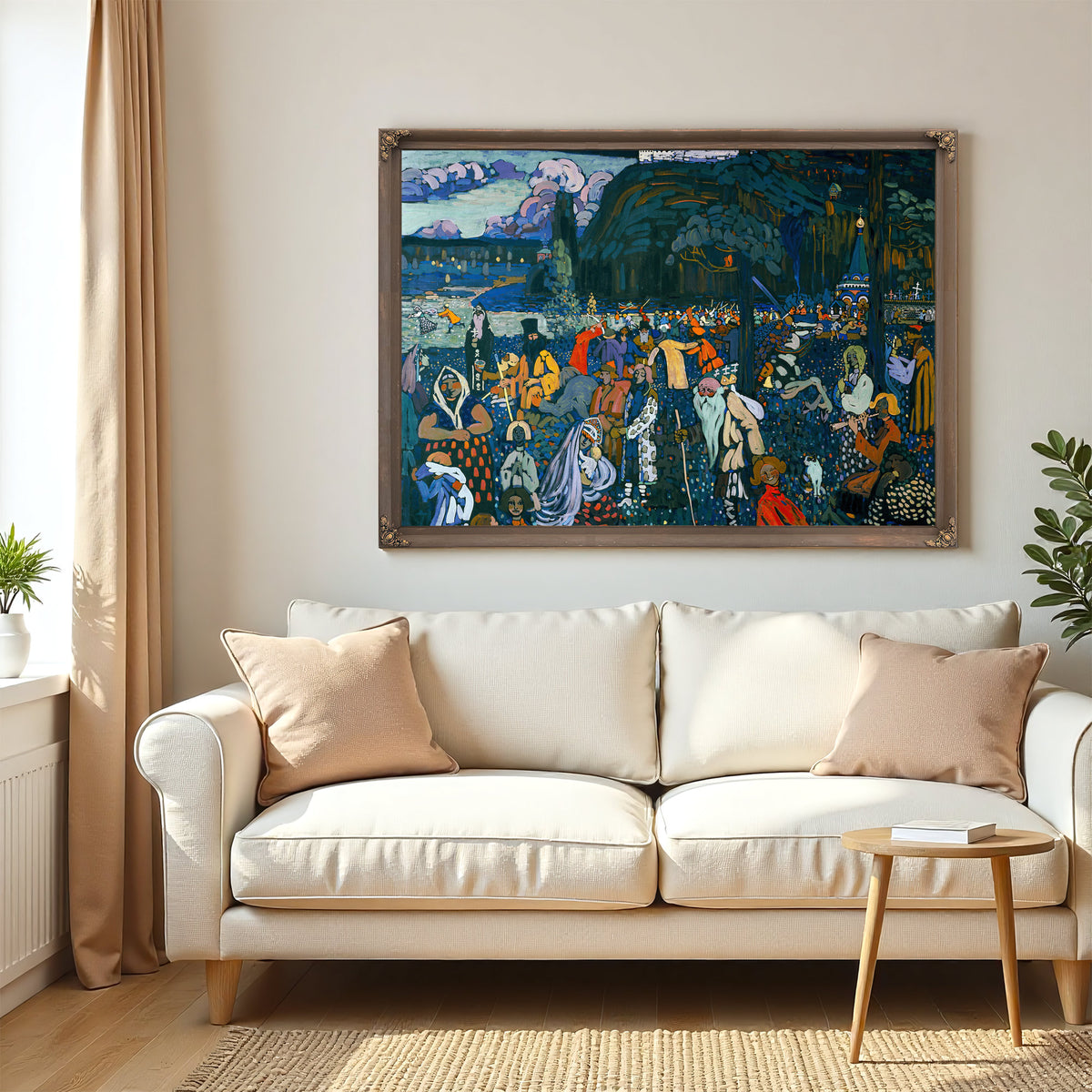 0156 Wassily Kandinsky Colorful Life By Wassily Kandinsky