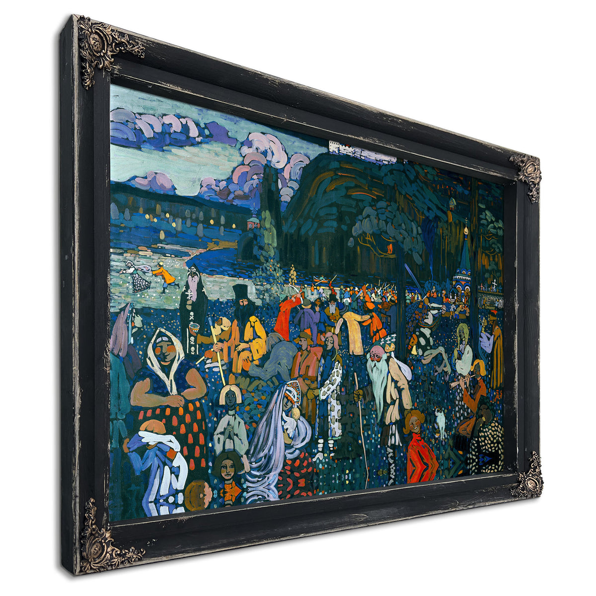 0156 Wassily Kandinsky Colorful Life By Wassily Kandinsky