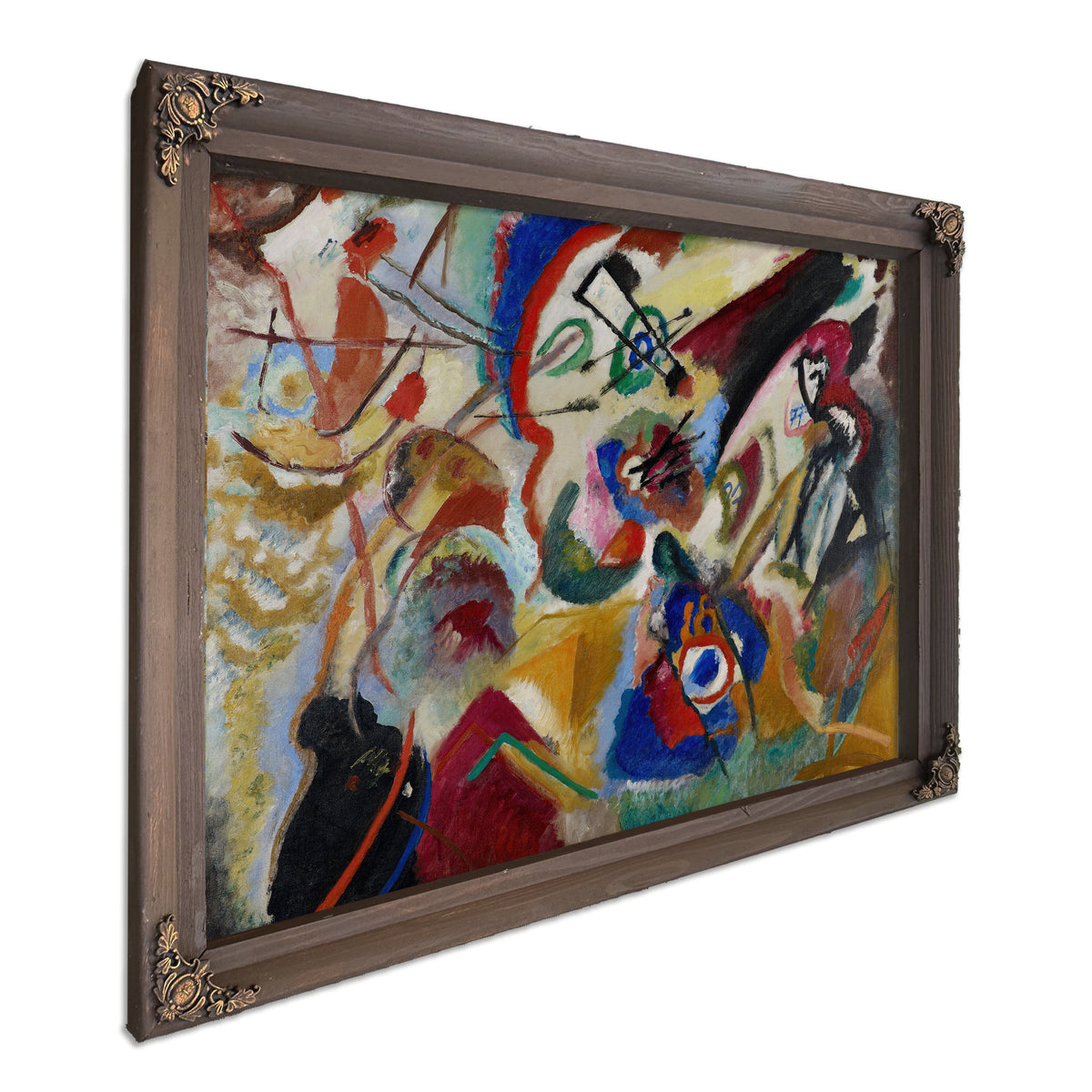 0165 Wassily Kandinsky Fragment 2 By Wassily Kandinsky