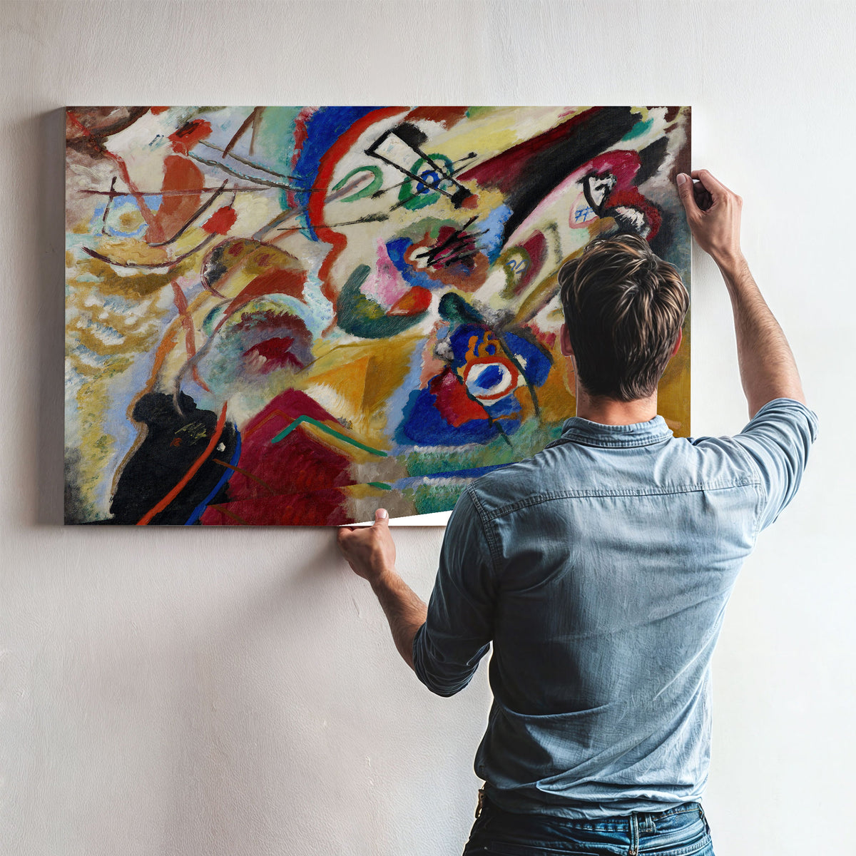 0165 Wassily Kandinsky Fragment 2 By Wassily Kandinsky