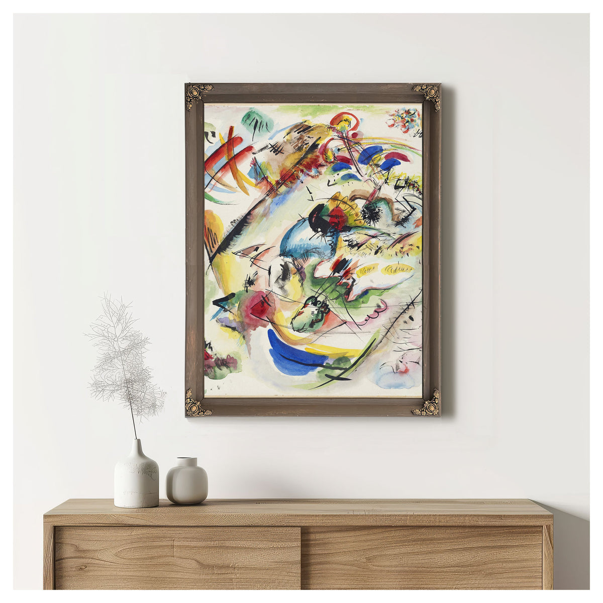 Draft By Wassily Kandinsky