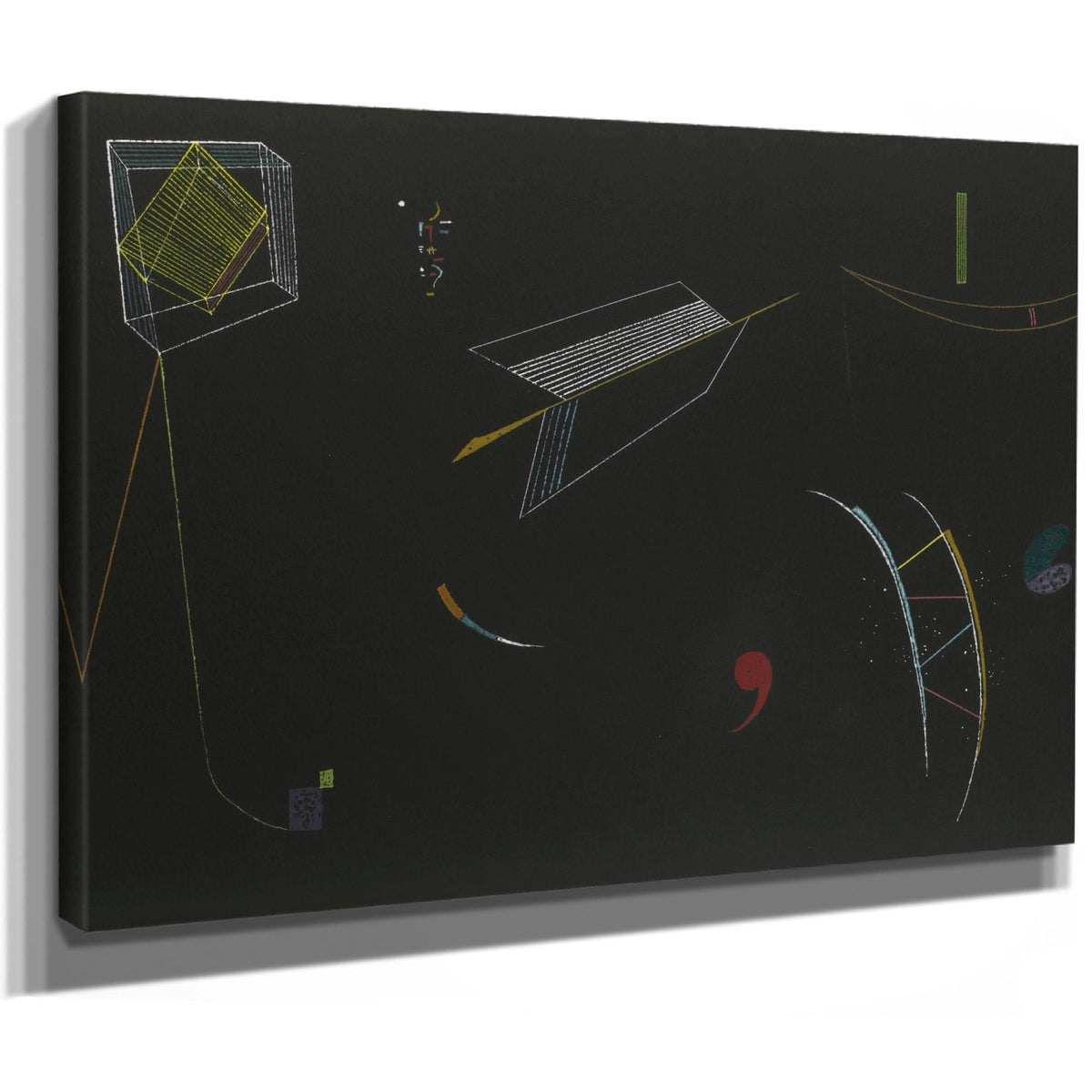 0170 Wassily Kandinsky Linien Lines By Wassily Kandinsky