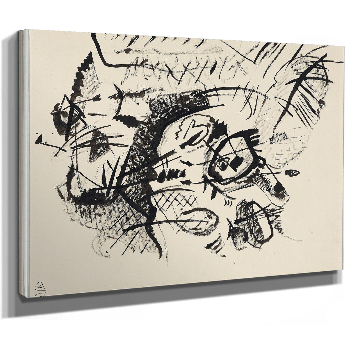 0171 Wassily Kandinsky Draft By Wassily Kandinsky