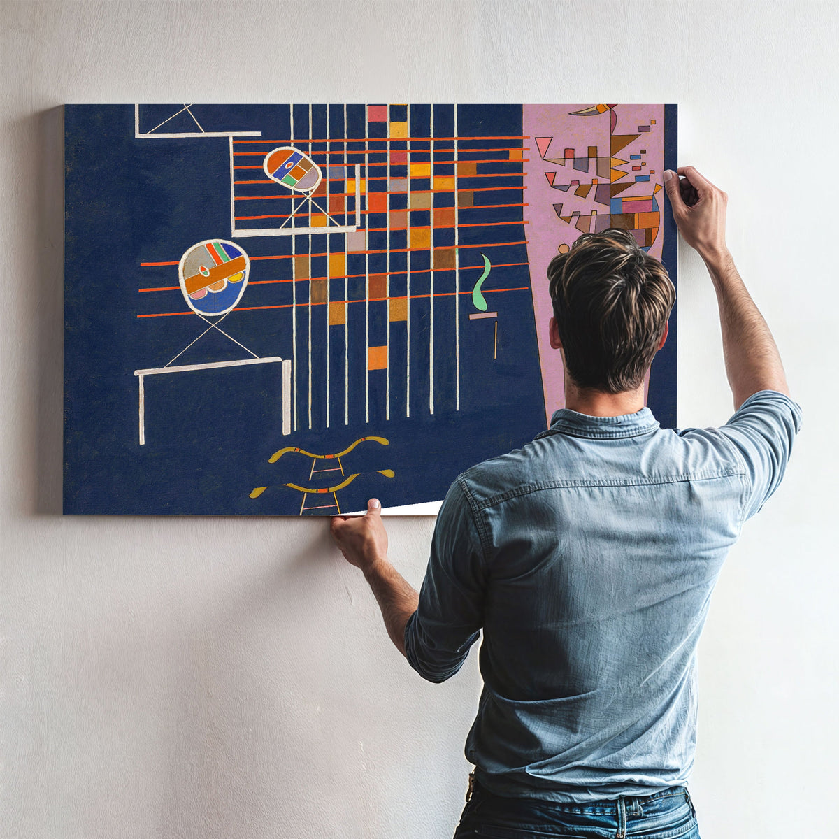 0177 Wassily Kandinsky Trois Ovales By Wassily Kandinsky