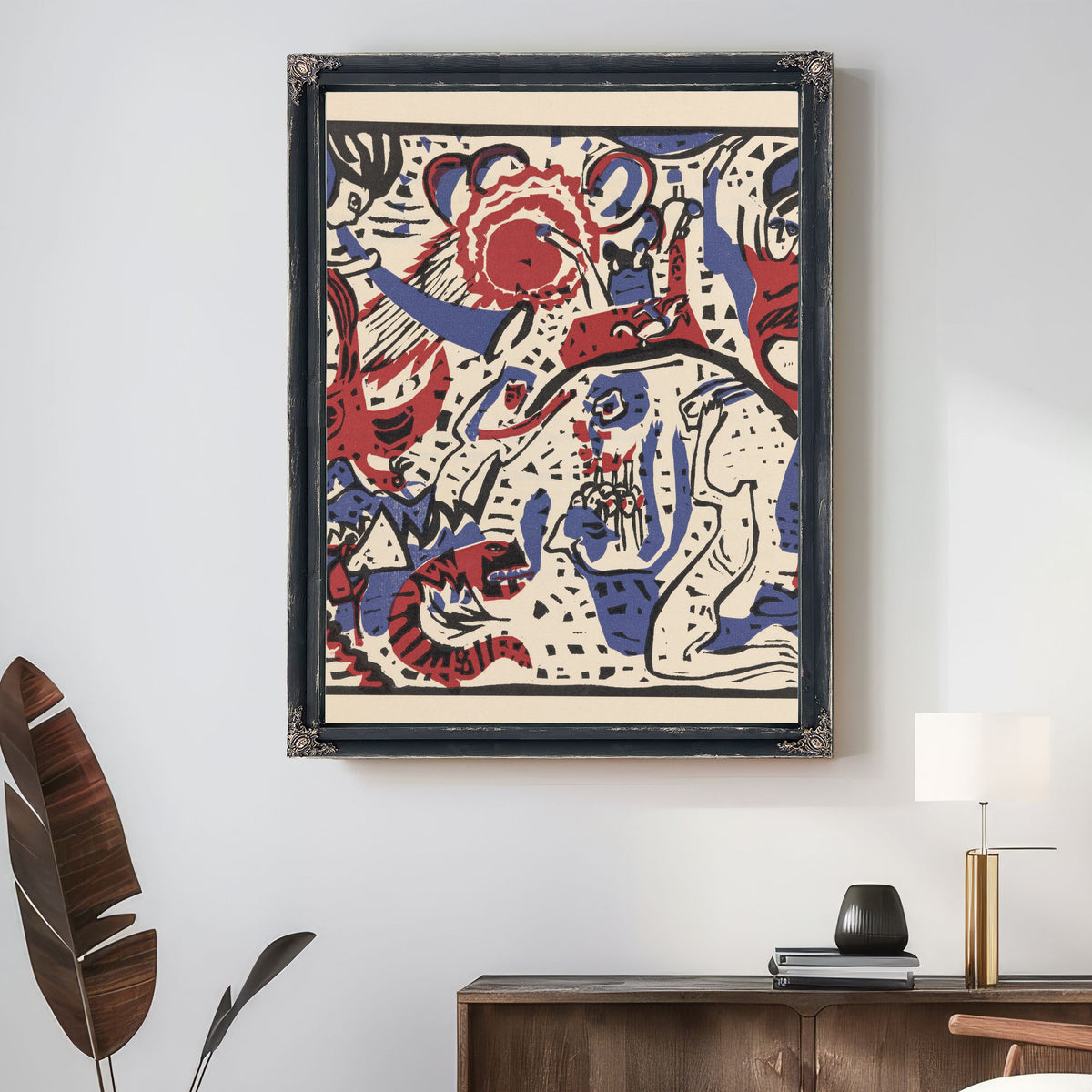Klange Plate 11 By Wassily Kandinsky