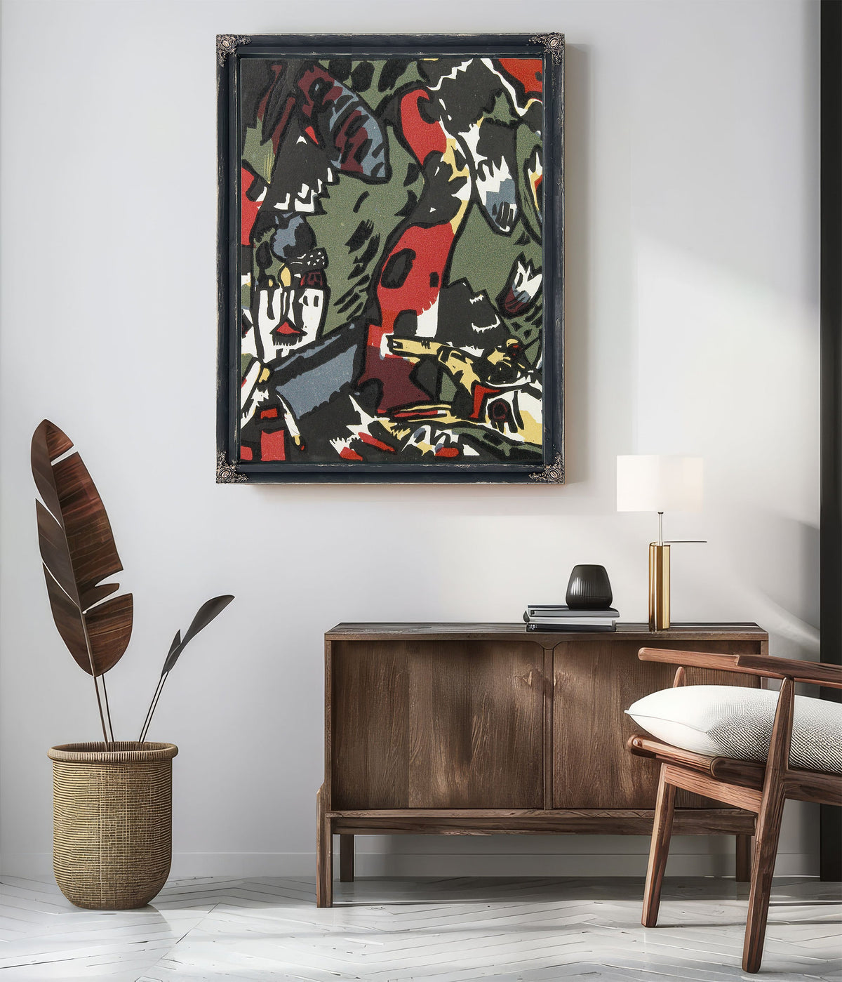 Bogenschutze 3 By Wassily Kandinsky