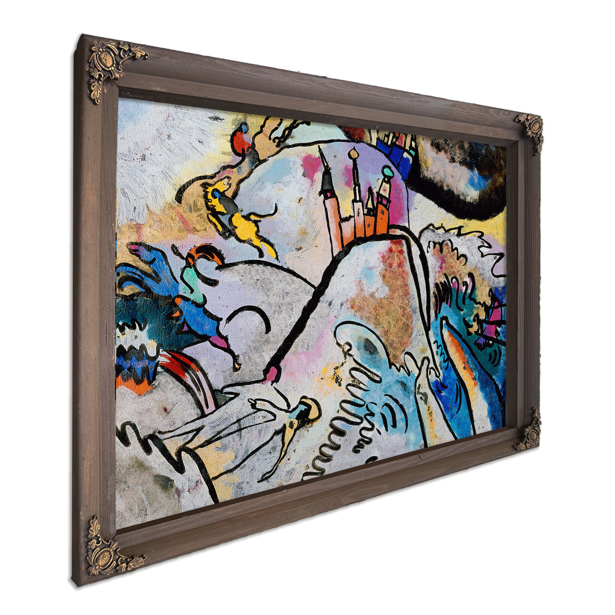 0190 Wassily Kandinsky Sun By Wassily Kandinsky