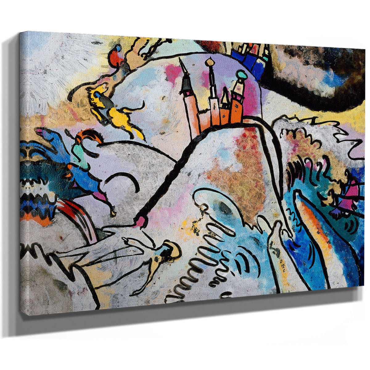 0190 Wassily Kandinsky Sun By Wassily Kandinsky