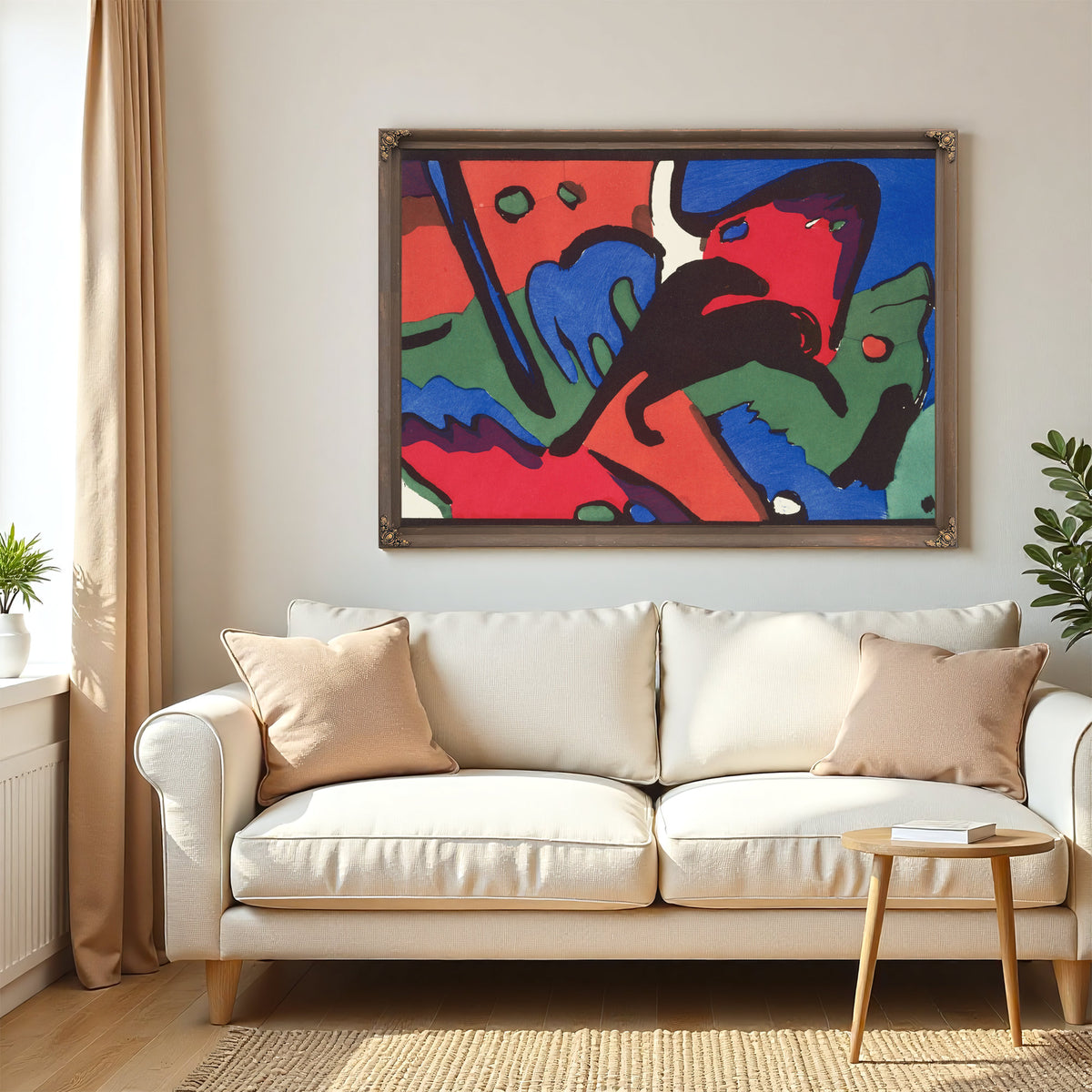 0193 Wassily Kandinsky der Blaue By Wassily Kandinsky
