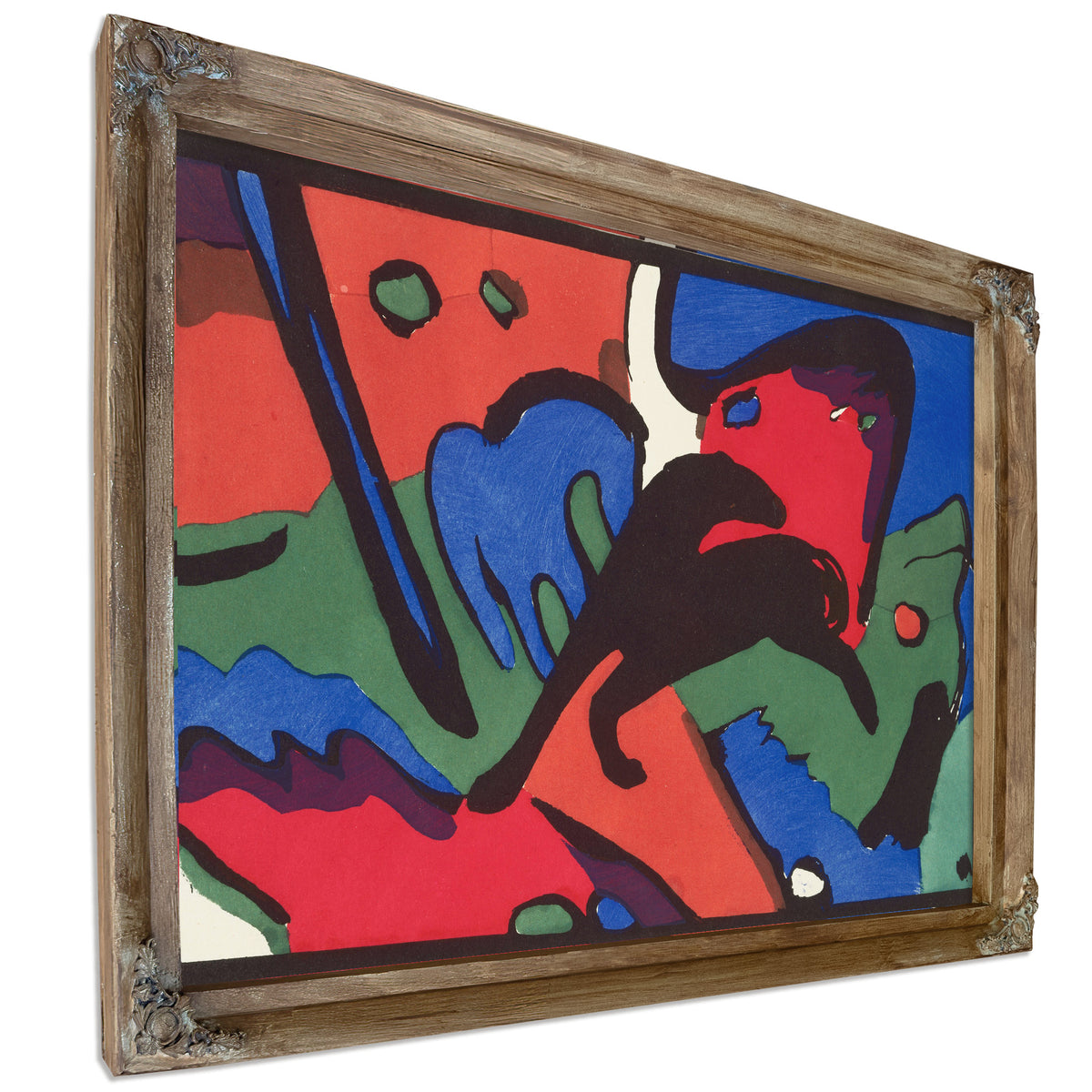 0193 Wassily Kandinsky der Blaue By Wassily Kandinsky
