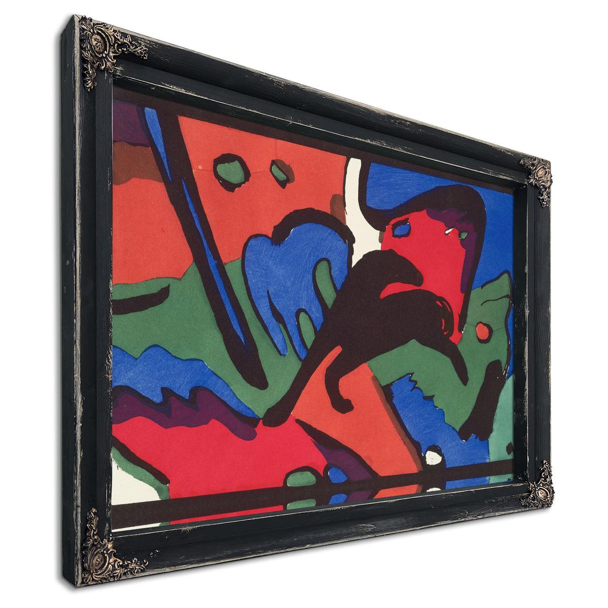 0193 Wassily Kandinsky der Blaue By Wassily Kandinsky