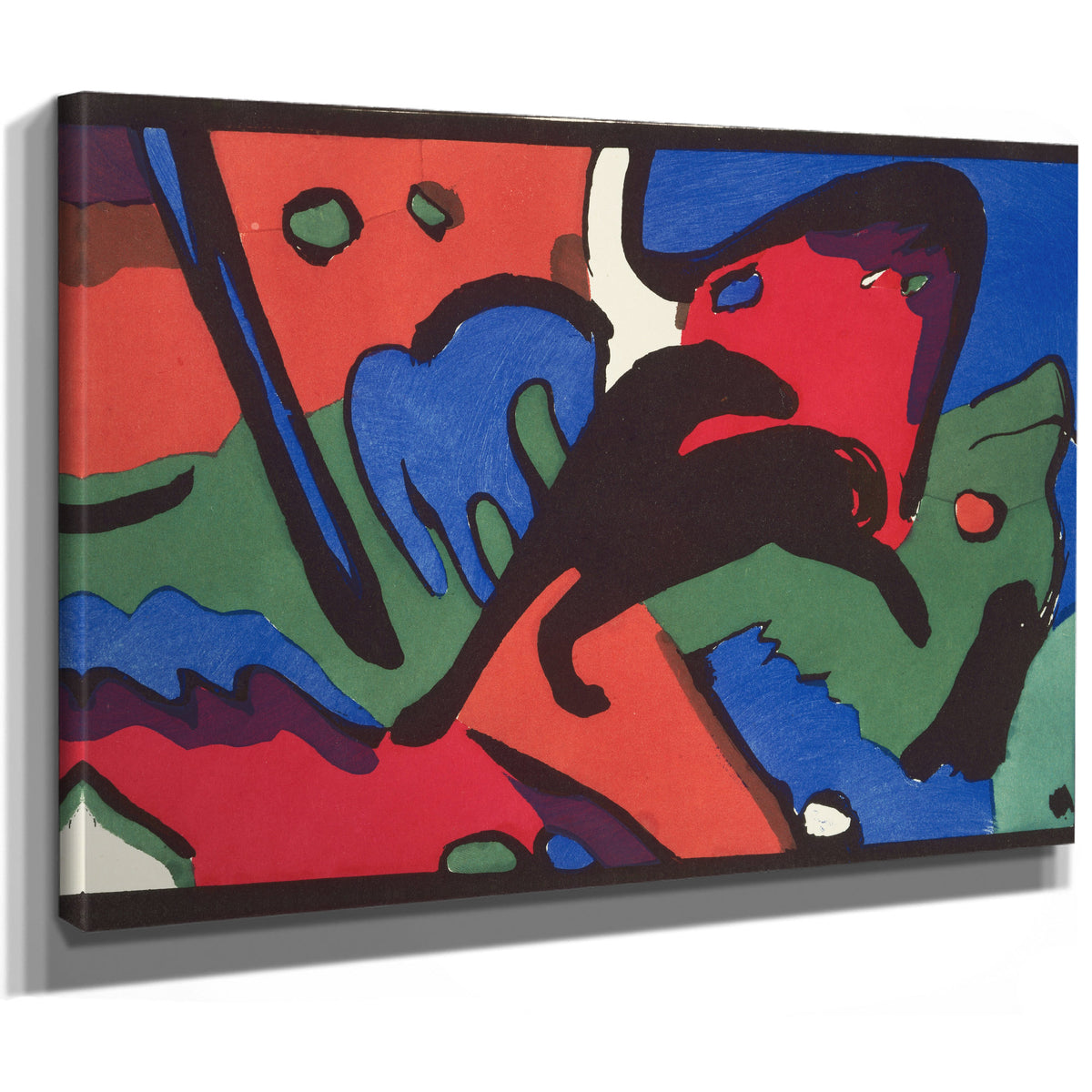 0193 Wassily Kandinsky der Blaue By Wassily Kandinsky