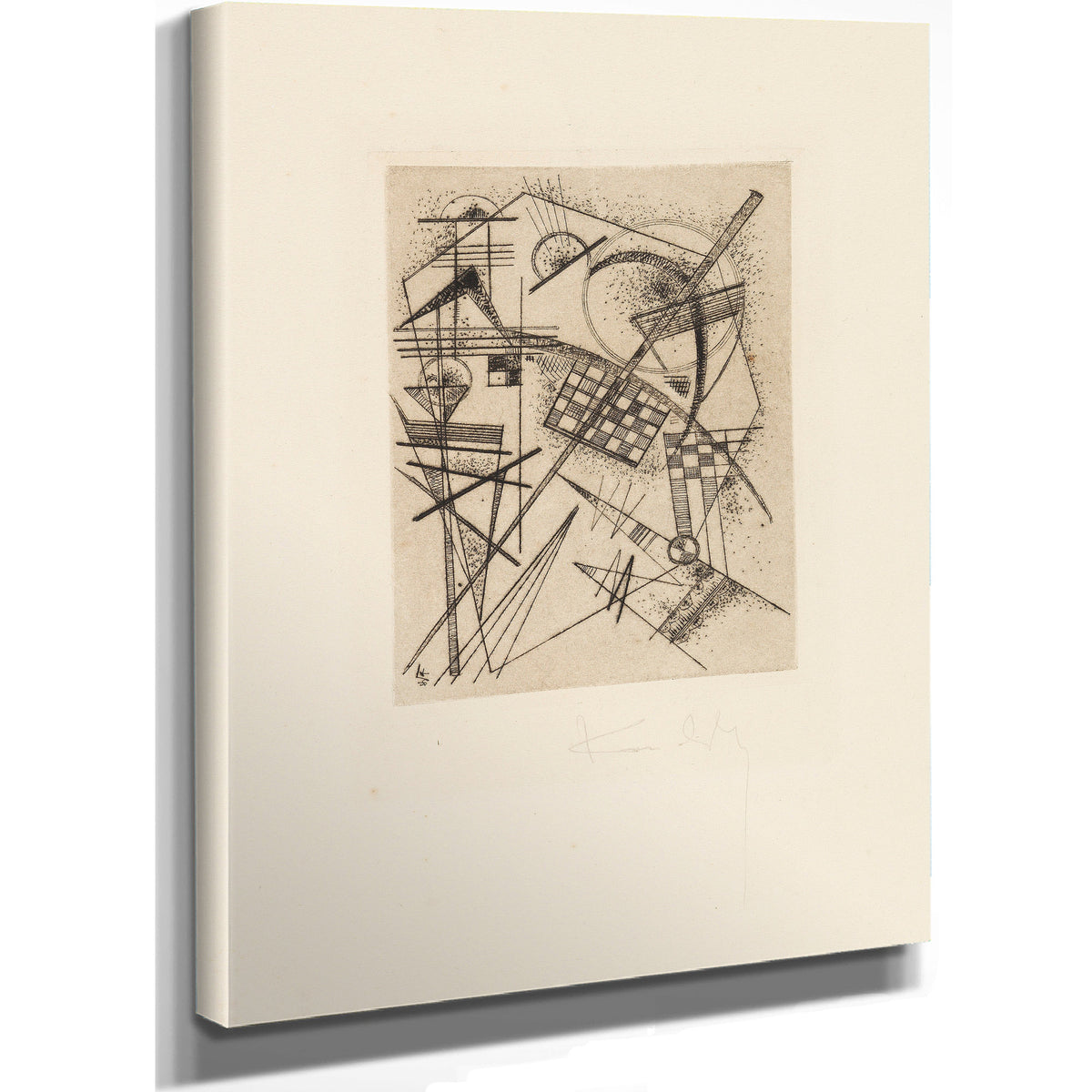 Radierung Fur By Wassily Kandinsky