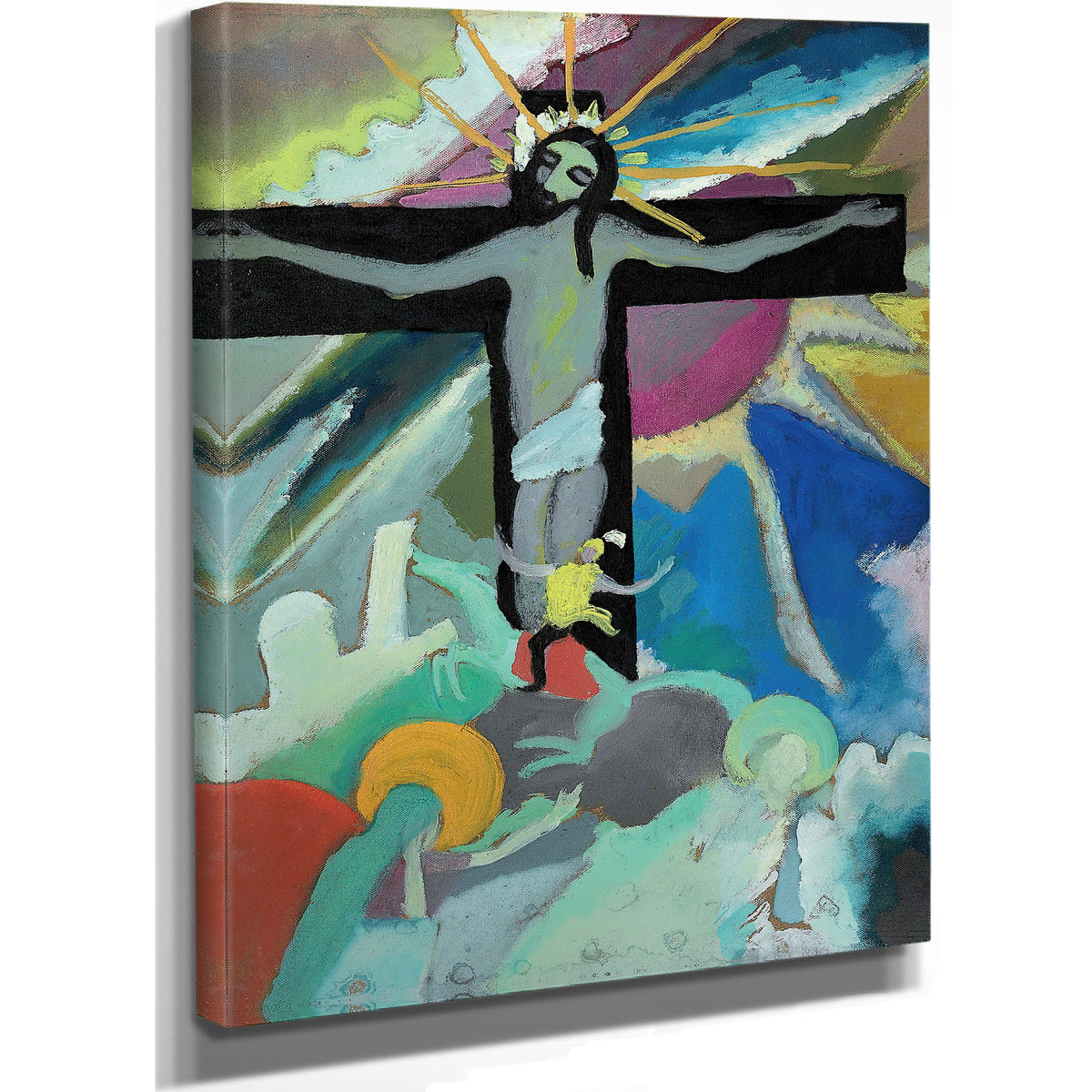 Gekreuzigter By Wassily Kandinsky