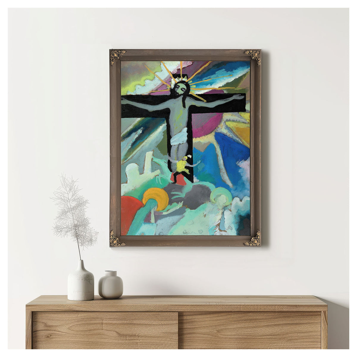 Gekreuzigter By Wassily Kandinsky