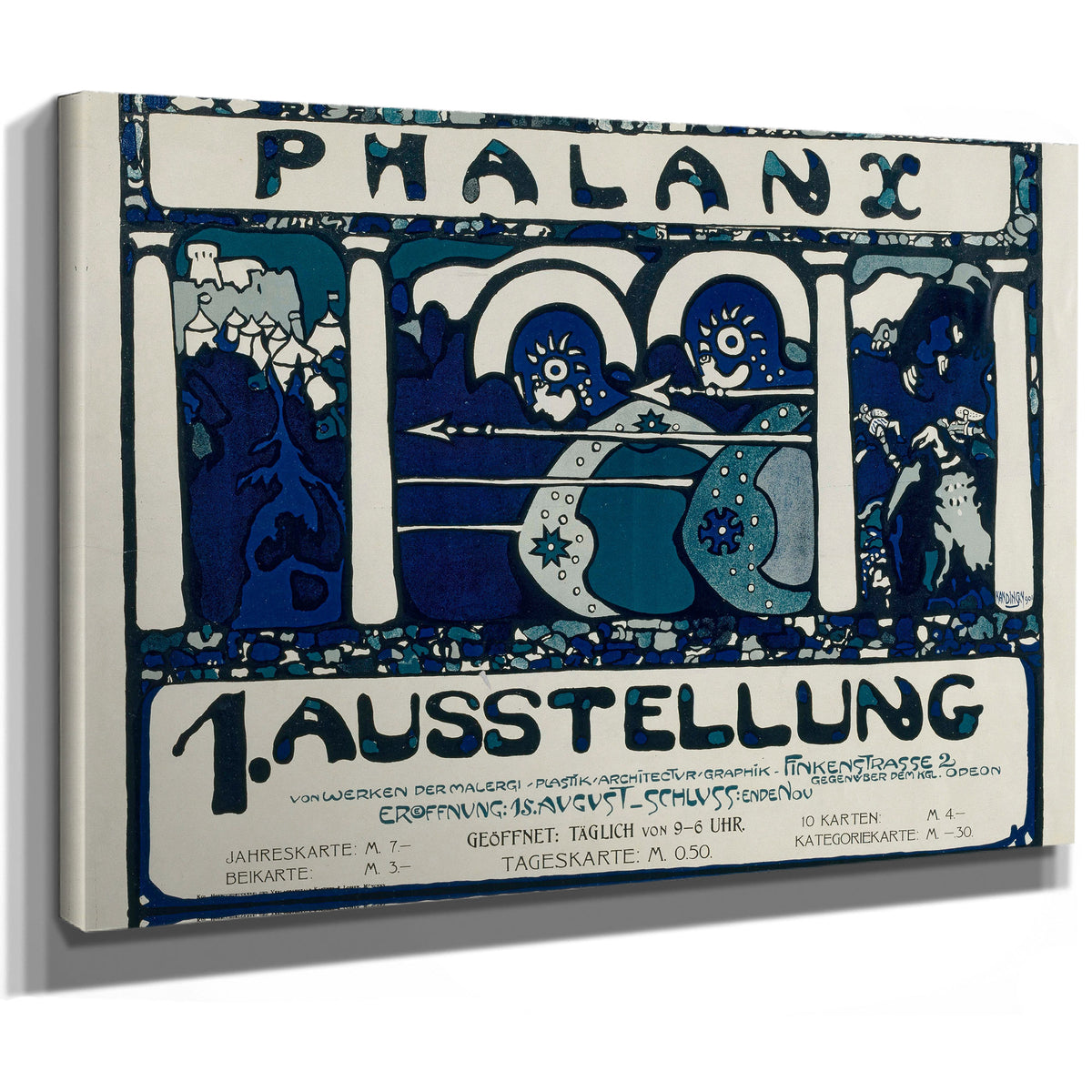 0200 Wassily Kandinsky Plakat Fur Die By Wassily Kandinsky