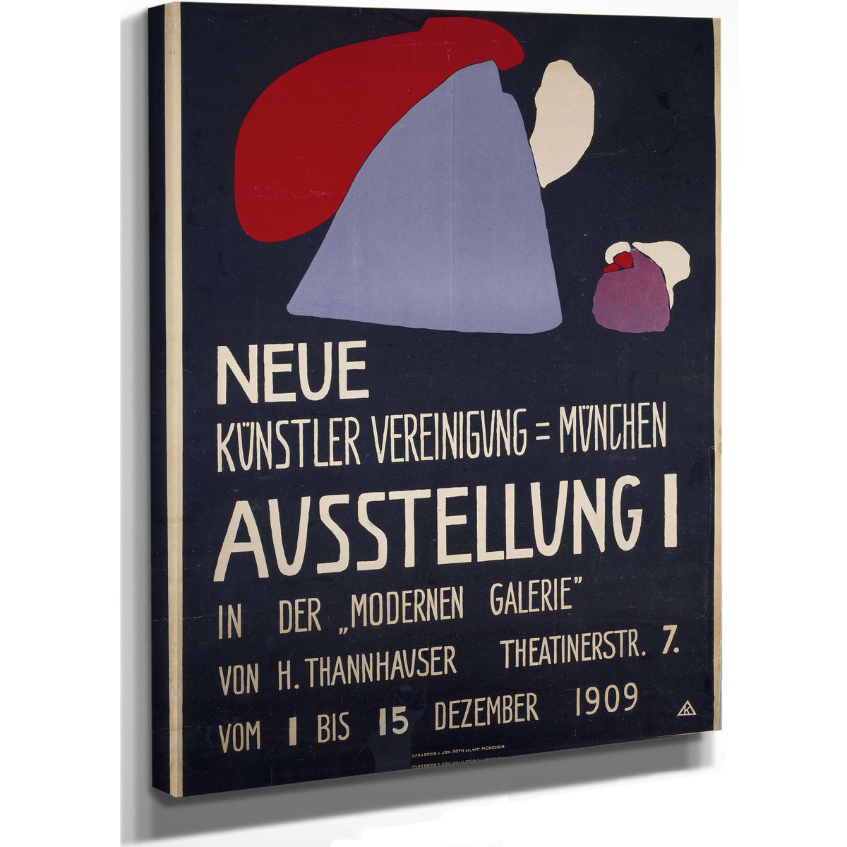 Plakat Fur Die By Wassily Kandinsky