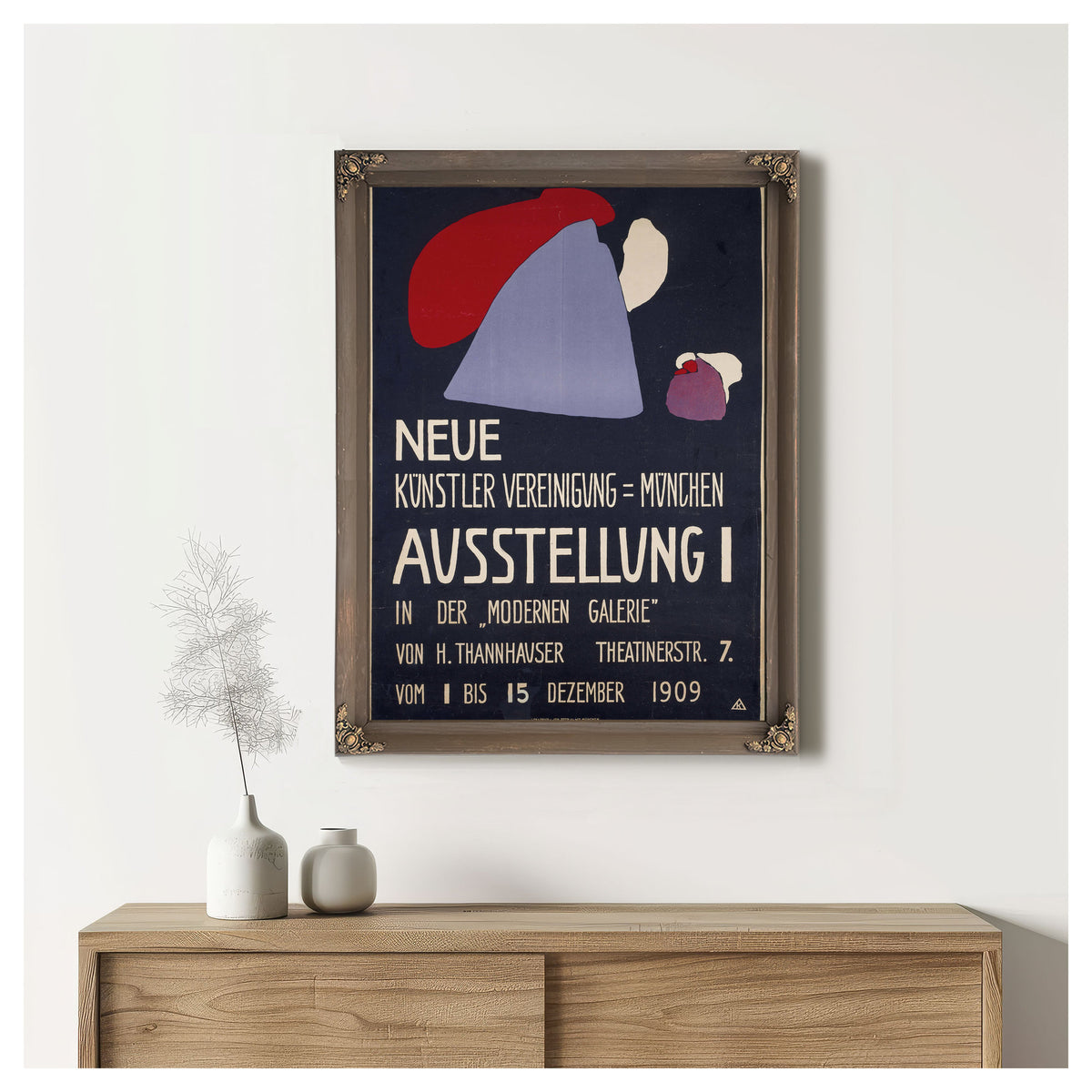 Plakat Fur Die By Wassily Kandinsky