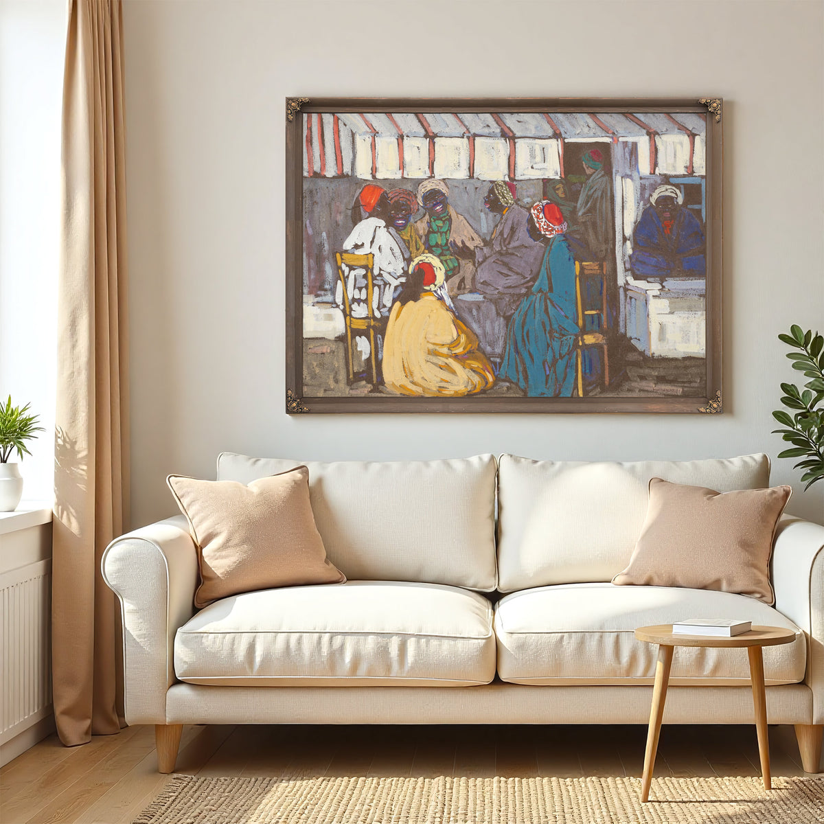 0206 Wassily Kandinsky Mohrencafe By Wassily Kandinsky