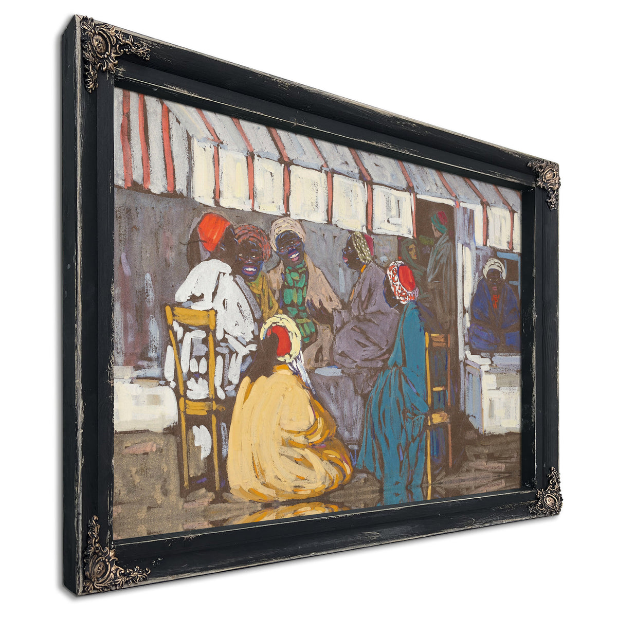 0206 Wassily Kandinsky Mohrencafe By Wassily Kandinsky
