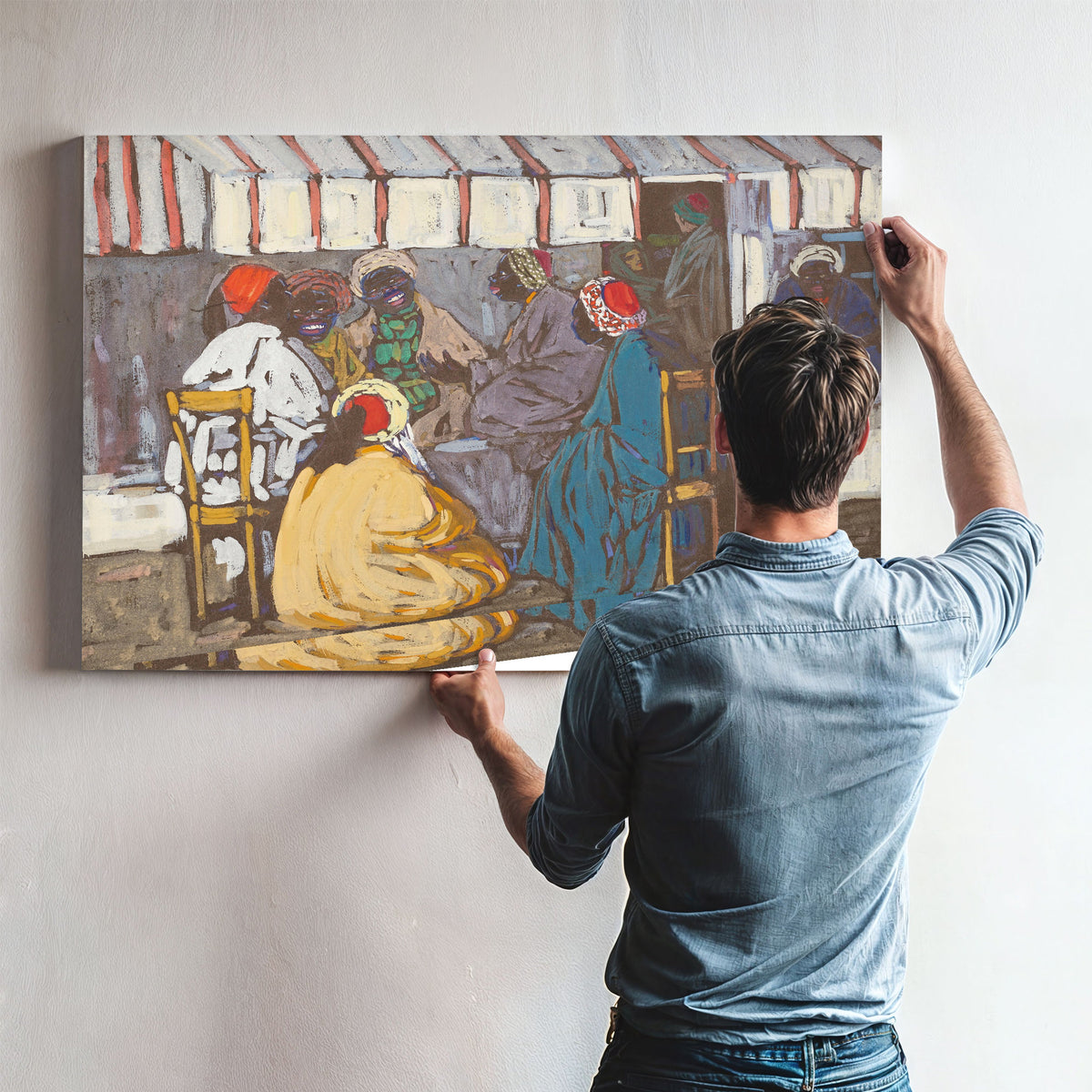 0206 Wassily Kandinsky Mohrencafe By Wassily Kandinsky