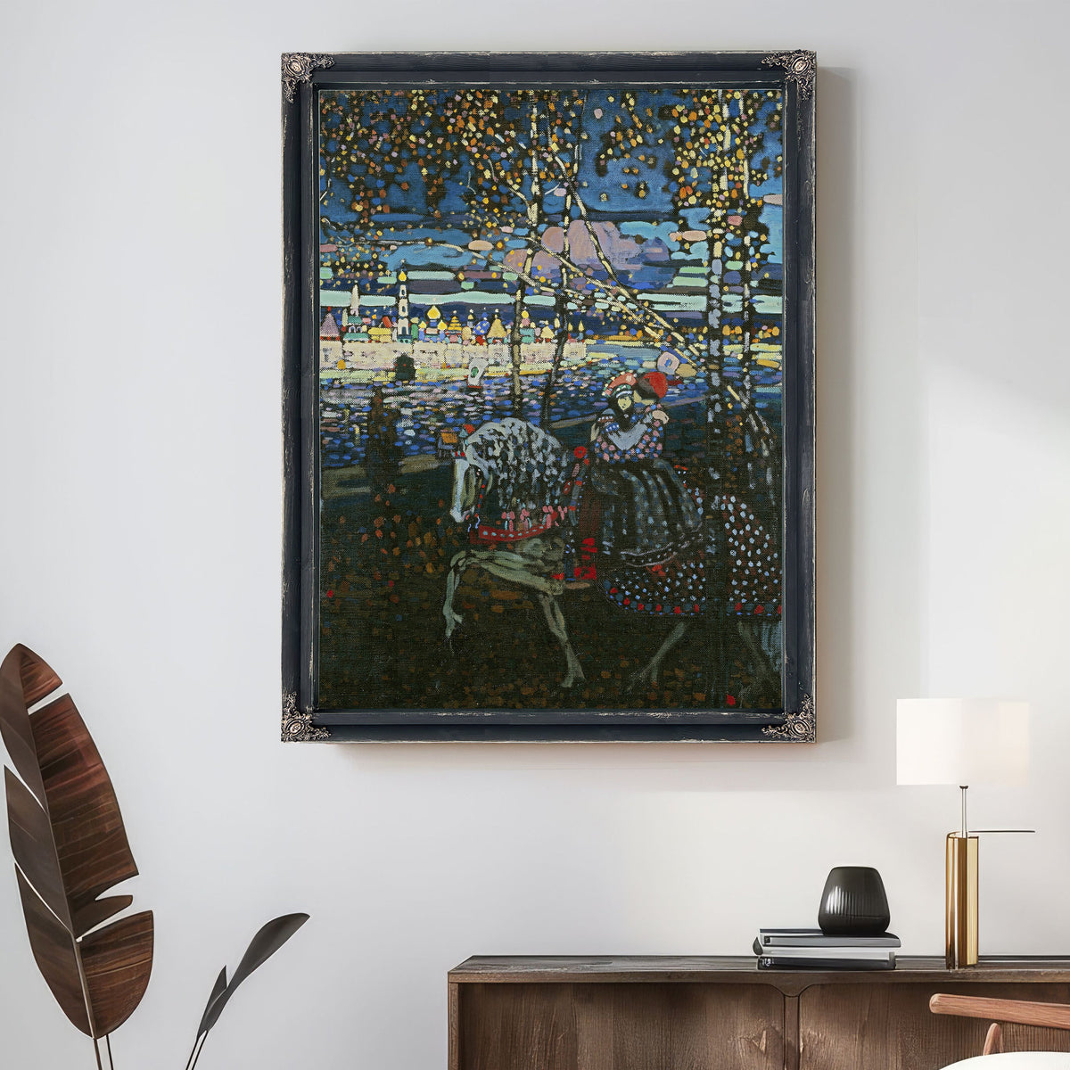 Riding Couple By Wassily Kandinsky