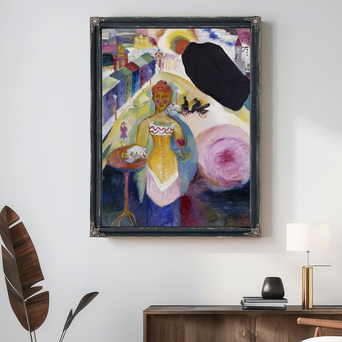 Lady Moscow By Wassily Kandinsky